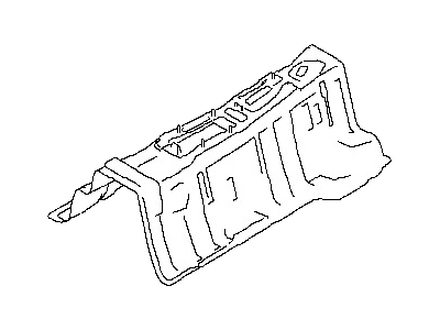 Nissan 74310-4BA0A Floor Front, Center