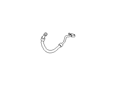 Nissan 92485-01P01 Hose Flex Low