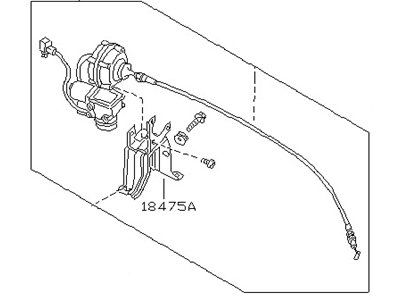 Nissan 18970-0B300 Actuator Assy-Ascd