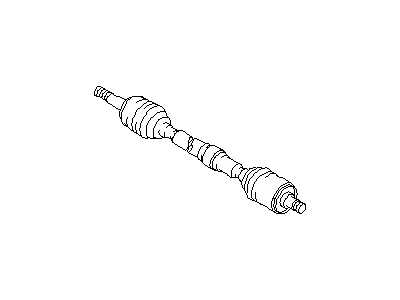 Nissan 39100-0M615 Shaft Assy-Front Drive, RH