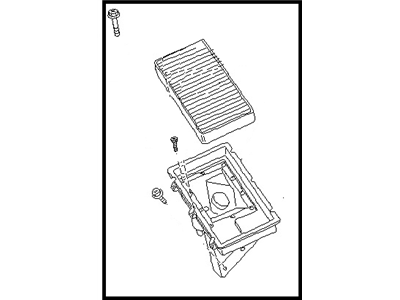 Nissan 16500-16E01 Air Cleaner