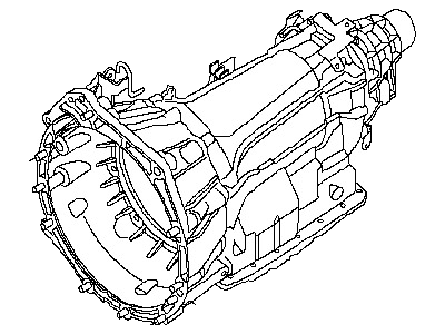 Nissan 31020-3GX5D Blank Automatic Transmission