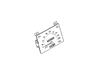 Nissan 24850-D2815 Speedometer Assembly