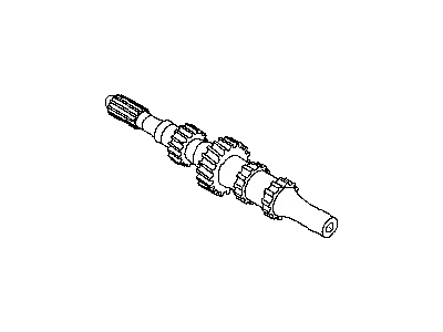 Nissan 32201-JA61A Gear In Shaft