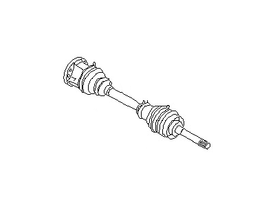 Nissan 39100-4BB0B Shaft Assy-Front Drive, RH