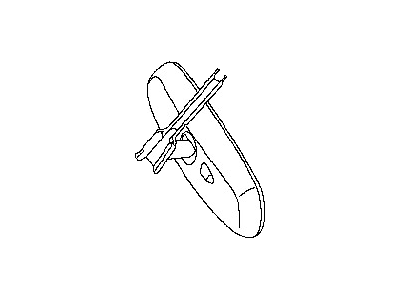 Infiniti 96321-3WV0A Mirror Assy-Inside