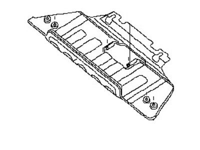 Nissan 999T4-7S210 Titan SKID Plate