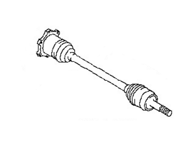 Nissan 39600-80B0A Shaft Assy-Rear Drive