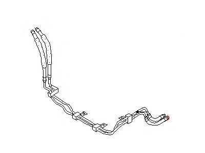 Nissan 49710-31P03 Hose & Tube Set-Power Steering