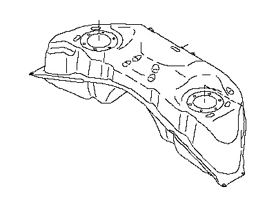 Nissan 17202-5S510 Fuel Tank Assembly