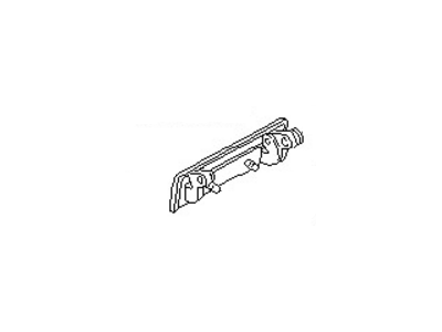 Nissan 80607-01M00 Front Door Outside Handle Assembly, Left