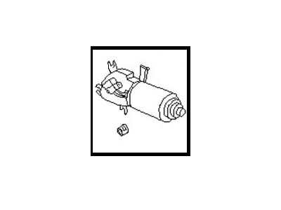 Nissan B8815-07F00 Motor Assy-Windshield Wiper