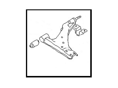 Nissan 54503-04A00 Arm Lower LH