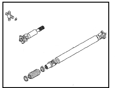 Nissan 37200-7S110 Shaft Assembly-Front PROPELLER