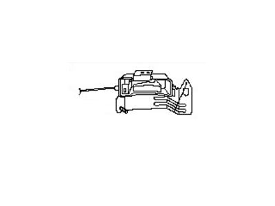 Nissan 88534-1JA1D Cable Assembly-RECLINING, 2ND Seat