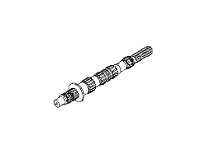 Nissan 32241-00Q0A Main Shaft