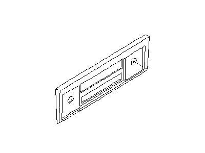 Nissan 28125-17P00 ESCUTCHEN-Radio