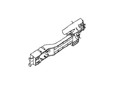 Nissan 80610-1AA0A Bracket-Outside Handle, RH