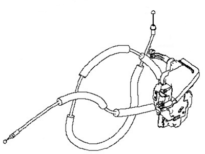 Nissan 80501-5AA0A Front Left (Driver-Side) Door Lock Actuator