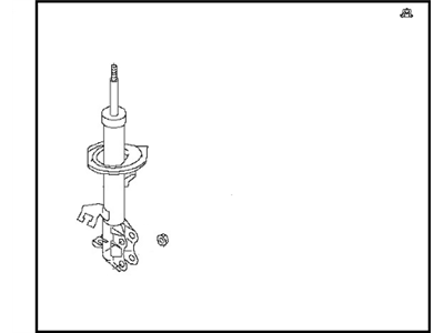 Nissan E4302-9SC0A STRUT Kit Front RH