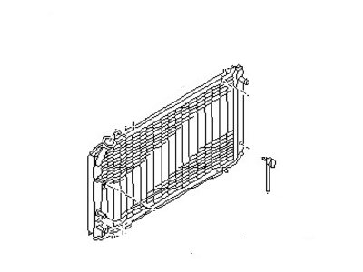 Nissan 21410-83A00 Radiator Assy