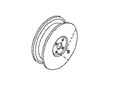 Nissan 40300-9AF0A Aluminum Wheel