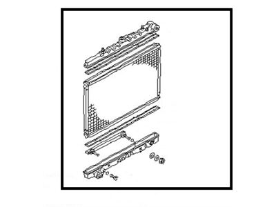 Nissan 21410-55E01 Radiator Assy