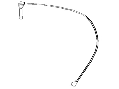 Nissan 22452-4B000 Cable Assy-High Tension, No 2