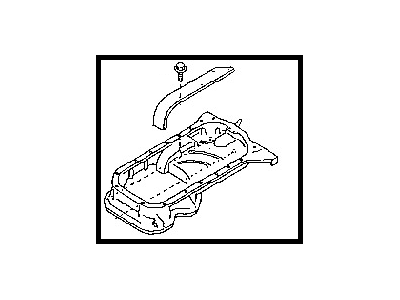 Nissan 11110-F4100 Pan Assy Oil