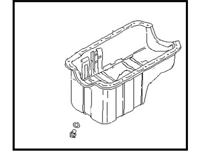 Nissan 11110-32F00 Pan Assy Oil