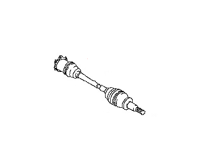 Nissan 39600-30P00 Shaft Assy-Rear Drive, RH