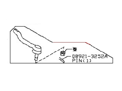 Nissan D8640-1AA0A Socket Kit-Tie Rod, Outer