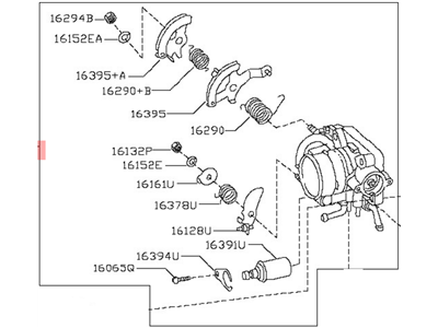 Nissan 16118-40U11 Throttle Body