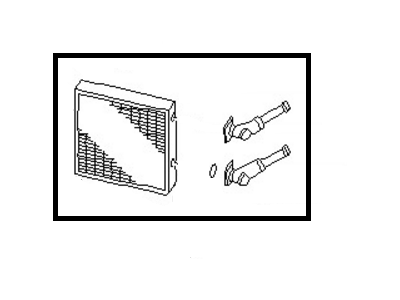 Infiniti B7140-61J15 Core Assembly-Heater