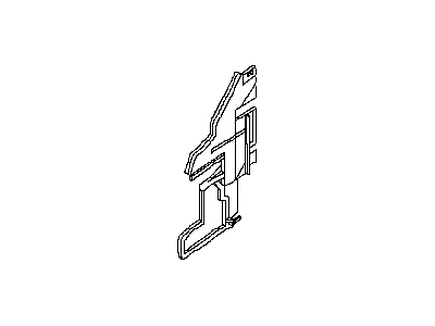 Nissan 92184-4RA2A Seal-Condenser, Side