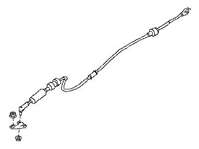 Nissan 34935-1FJ2A Automatic Transmission Shifter Cable