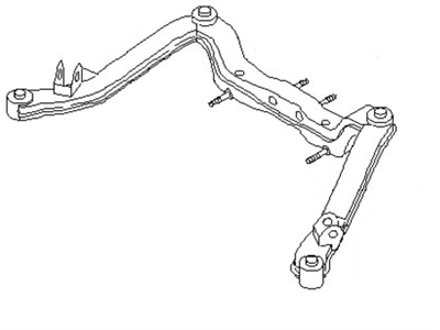 Nissan 55400-0Z810 Member Complete Rear Suspension