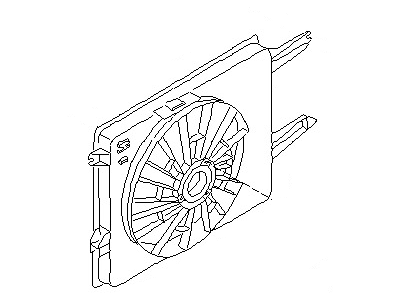 Nissan 21483-0B000 SHROUD Assembly