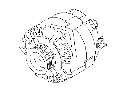 Nissan 2310M-4Z400RW Reman Alternator Assembly