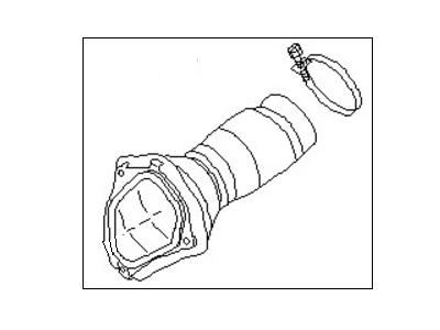 Nissan 48950-85E00 Cover-Column Hole