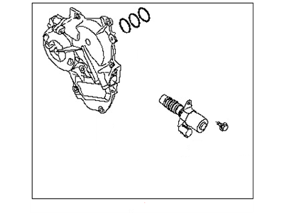 Infiniti 13040-JA15A VTC Cover & PULLEY Kit