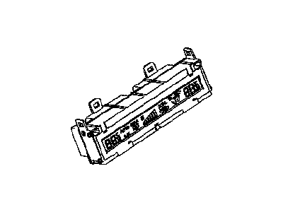 Nissan 27775-9N00A Display-Amp Complete Air COND.