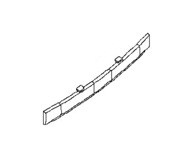 Nissan 85090-0L700 Energy ABSORBER-Rear Bumper