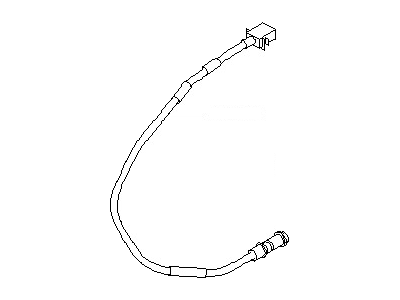 Nissan 34908-4BA1A Cable Assembly-Key Inter Lock