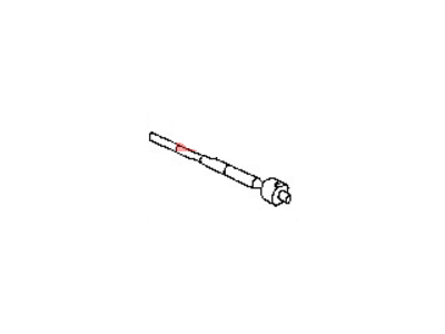 Nissan 48521-1HK0A Socket Kit-Tie Rod, Inner