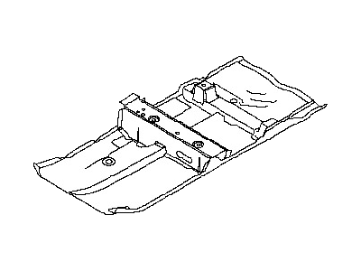 Nissan 74320-JA030 Floor-Front, RH