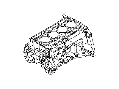 Nissan 11000-1KC0B Cylinder Block