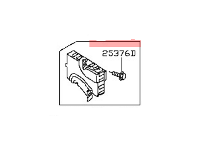 Nissan 284B1-3NA0A Body Control Module Controller Assembly