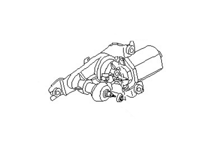 Nissan 28700-30R10 Drive Assembly-Rear Window WIPER