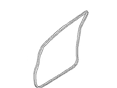 Nissan 76922-ZS20A Welt-Body Side, Front LH